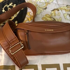 Tan Large Belt Bag/Fanny Pack